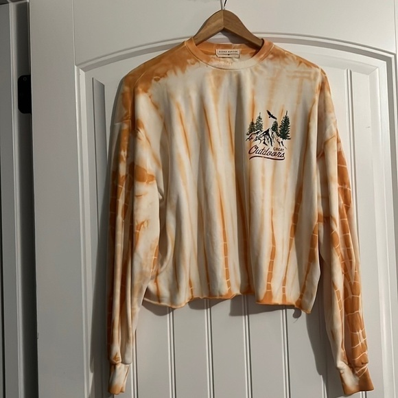 Urban Nation Great Outdoors Joshua Tree Cropped Pullover Medium - Picture 3 of 7